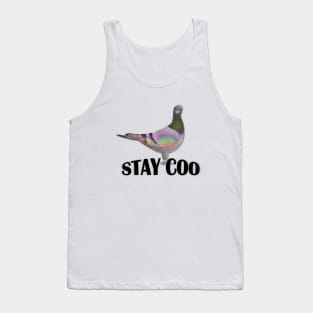 Stay Coo says the Pigeon Tank Top